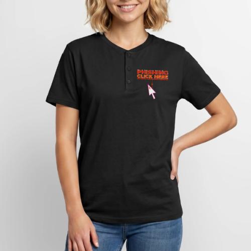Phishing: Hooked by Deception - Unisex Henley T-Shirt