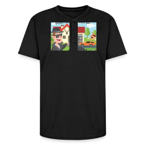The Servant Automator - Unisex Henley T-Shirt