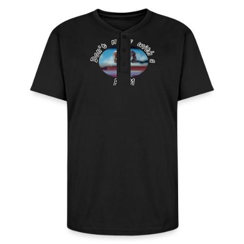 Don’t Mess with a RAM - Unisex Henley T-Shirt