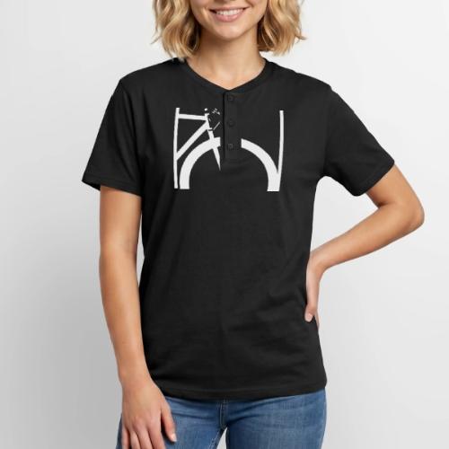 Front Wheel Forward - Unisex Henley T-Shirt