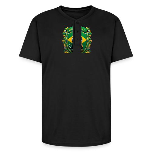 Brazil Jaguar Glory Tee, Brazilian Pride Gift - Unisex Henley T-Shirt