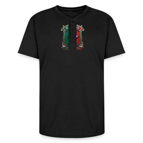 Italy heritage Wolf Fury Tee, Pride Badge Gift - Unisex Henley T-Shirt