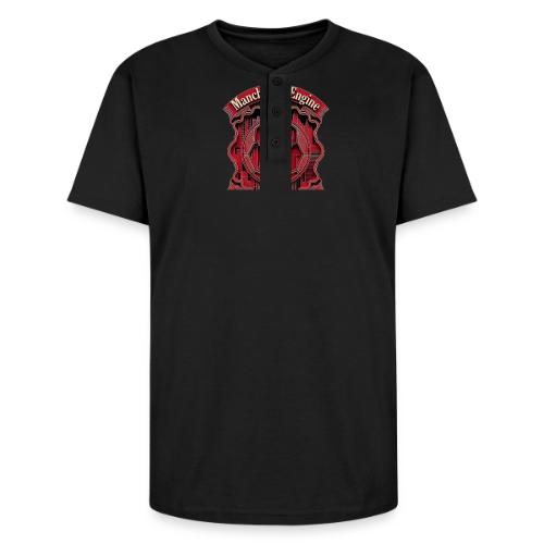 Red Manchester T Shirt, Red Soccer City Pride Gift - Unisex Henley T-Shirt