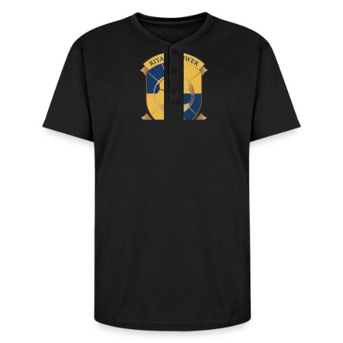 Riyadh Tower Premium T Shirt, Football Pride Gift - Unisex Henley T-Shirt