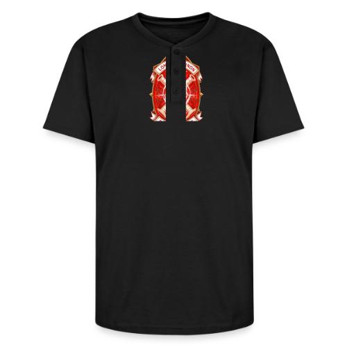 Red London Cannon T Shirt,Football City Pride Gift - Unisex Henley T-Shirt