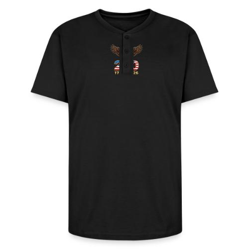 Eagle 250th Anniversary 1776-2026 - Unisex Henley T-Shirt