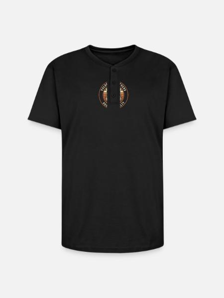 Valder's Brothers: Dust & Loyalty - Unisex Henley T-Shirt - black