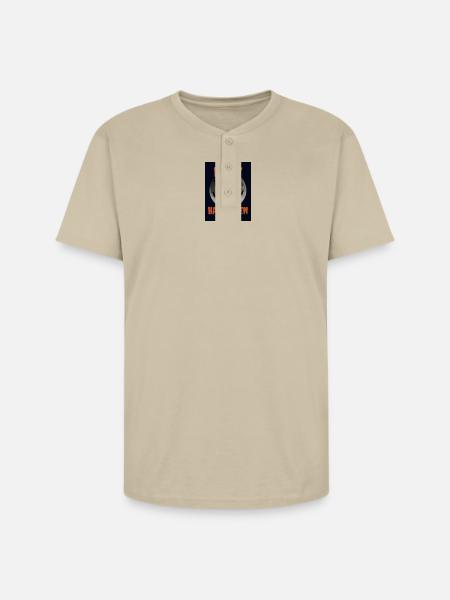 Happy Halloween - Unisex Henley T-Shirt - sand