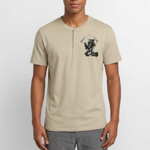 love and haunted - Unisex Henley T-Shirt