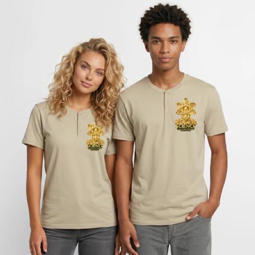 Science the Evolutionary Advocate - Unisex Henley T-Shirt