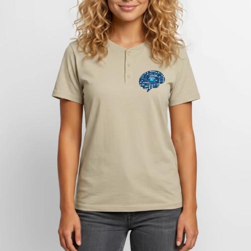 AI: Mind Wired - Unisex Henley T-Shirt