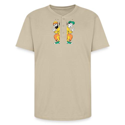 Legendary Broke Crew Retro - Unisex Henley T-Shirt