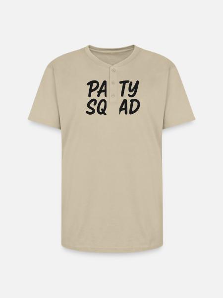 Birthday  - Unisex Henley T-Shirt - sand