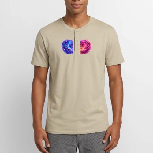 Atom - Unisex Henley T-Shirt