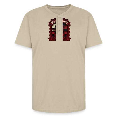 Flamengo Scarlet Summit T-Shirt, Football Gift - Unisex Henley T-Shirt