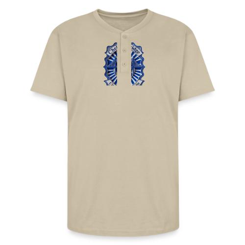 Chelsea Blue Bridge T Shirt, Soccer Fan Gift - Unisex Henley T-Shirt