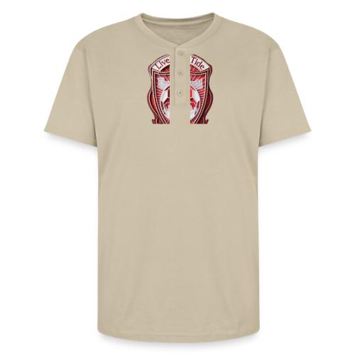 Liverpool Tide T Shirt, Soccer City Pride Gift - Unisex Henley T-Shirt