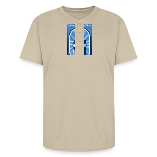 Manchester is Blue Soccer City T Shirt, Apparel - Unisex Henley T-Shirt