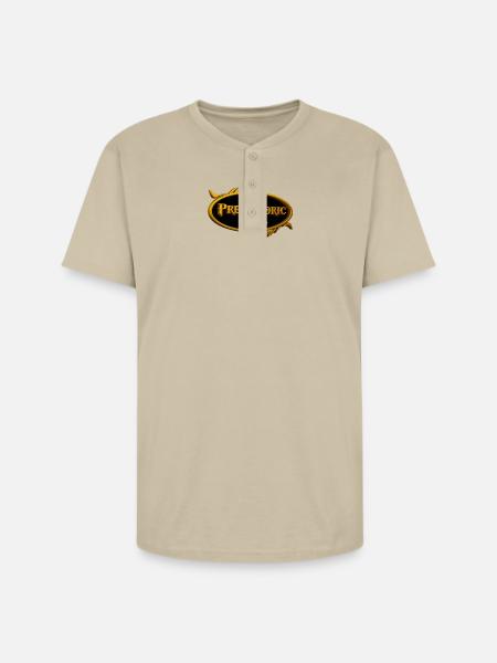 Prehistoric Soul - Unisex Henley T-Shirt - sand