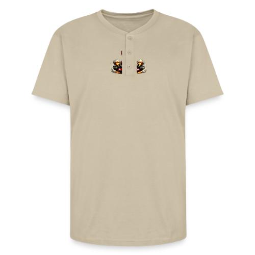 Carcadelogoracerback - Unisex Henley T-Shirt