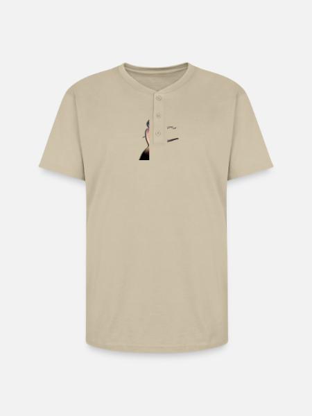 The Phantom Rhapsody - Unisex Henley T-Shirt - sand