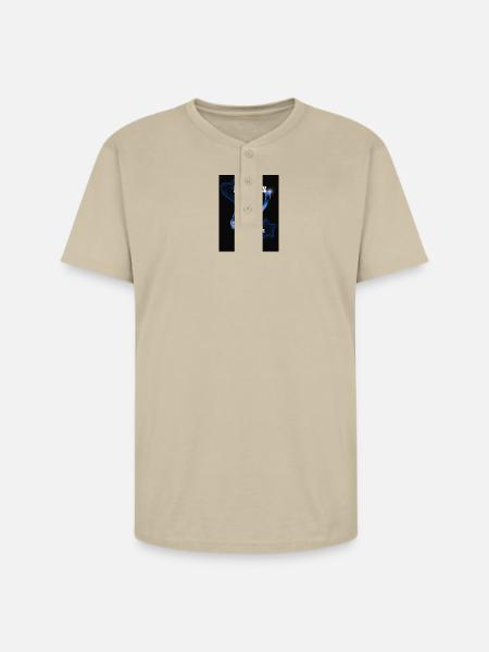 Fallen Angel - Unisex Henley T-Shirt - sand