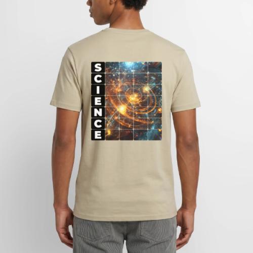 Golden Core of Science - Unisex Henley T-Shirt