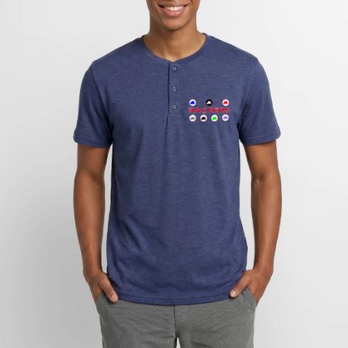 The Spectrum of Hackers - Unisex Henley T-Shirt