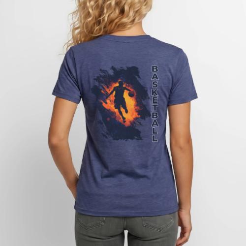 Basketball Focus - Unisex Henley T-Shirt
