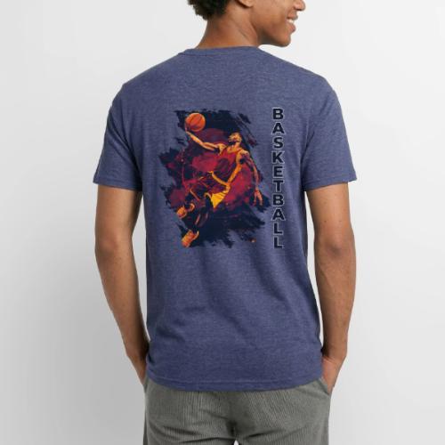 Basketball Charge - Unisex Henley T-Shirt