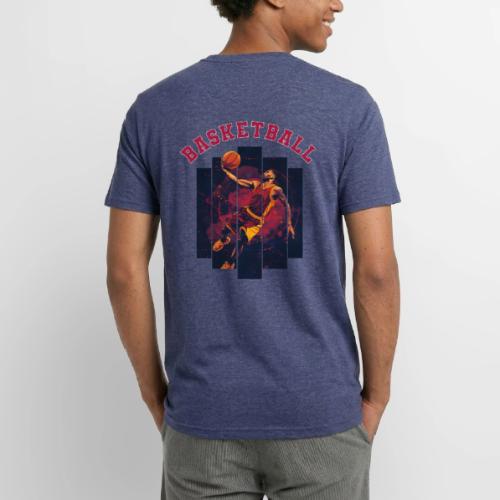 Basketball Spirit - Unisex Henley T-Shirt