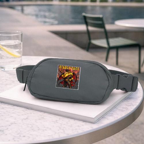 The Diablo Taco Spicy Demon Character - Matte Hip Bag