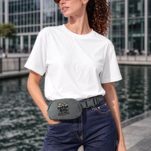 Dream Big Start Small Stay Consistent - Matte Hip Bag