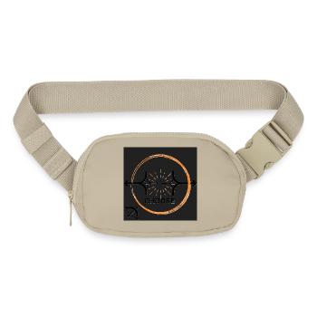 Choose Your Path Emblem - Matte Hip Bag - sandgrau - Front