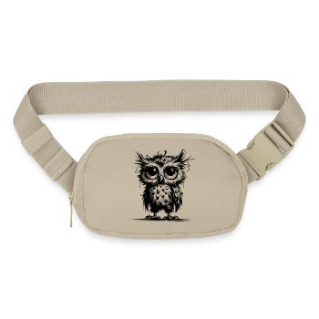 Tired Owls Guardians Of The Forest - Matte Hip Bag - sandgrau - Front