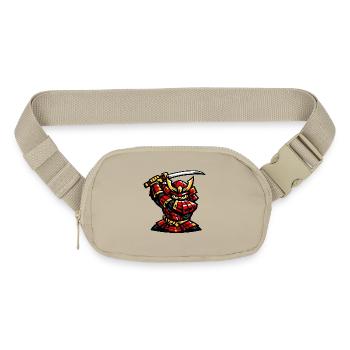 Crimson Samurai Blades - Matte Hip Bag - sandgrau - Front