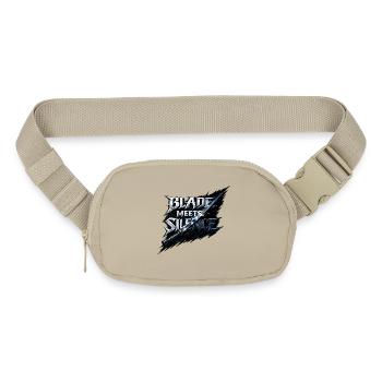 Blade Meets Silence - Matte Hip Bag - sandgrau - Front