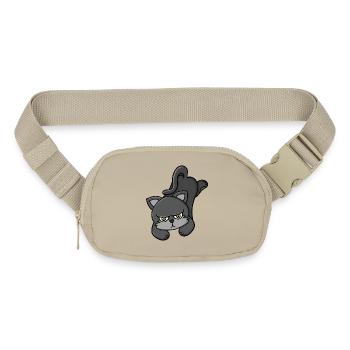 Grouchy Grey Cat - Matte Hip Bag - sandgrau - Front