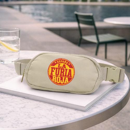 Spain Soccer Watch Party Shirt — La Furia Roja - Matte Hip Bag