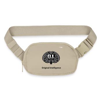 Original Intelligence Logo - Matte Hip Bag - sandgrau - Front