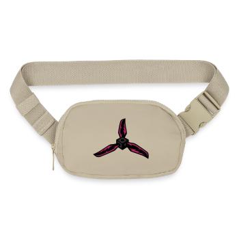  FPV Drone Propeller Drone Racing Pilot - Matte Hip Bag - sandgrau - Front