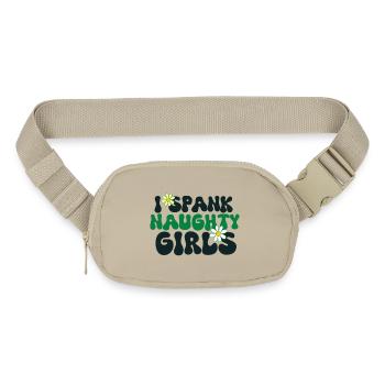 I spank naughty Girls - Matte Hip Bag - sandgrau - Front