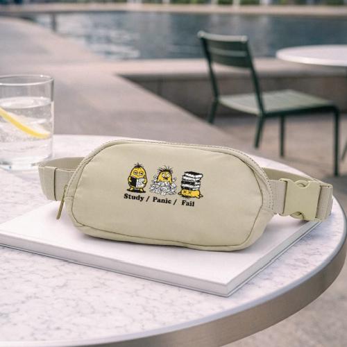 Funny Student Study Panic Fail Back To School - Matte Hip Bag