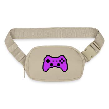 Retro Gamepad Controller Gamer - Matte Hip Bag - sandgrau - Front