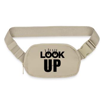 Please upload or describe the design - Matte Hip Bag - sandgrau - Front