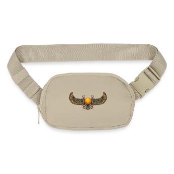 Solar Winged Emblem - Matte Hip Bag - sandgrau - Front