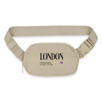 Design analysis pending - Matte Hip Bag - sandgrau - Front