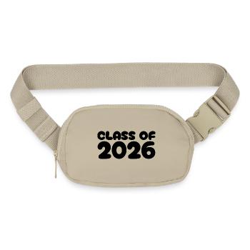 Awaiting design - Matte Hip Bag - sandgrau - Front