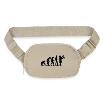 Evolution of Science - Matte Hip Bag - sandgrau - Front