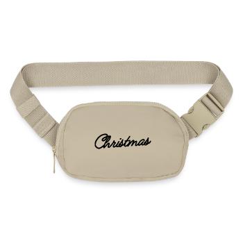 Merry Christmas - Matte Hip Bag - sandgrau - Front